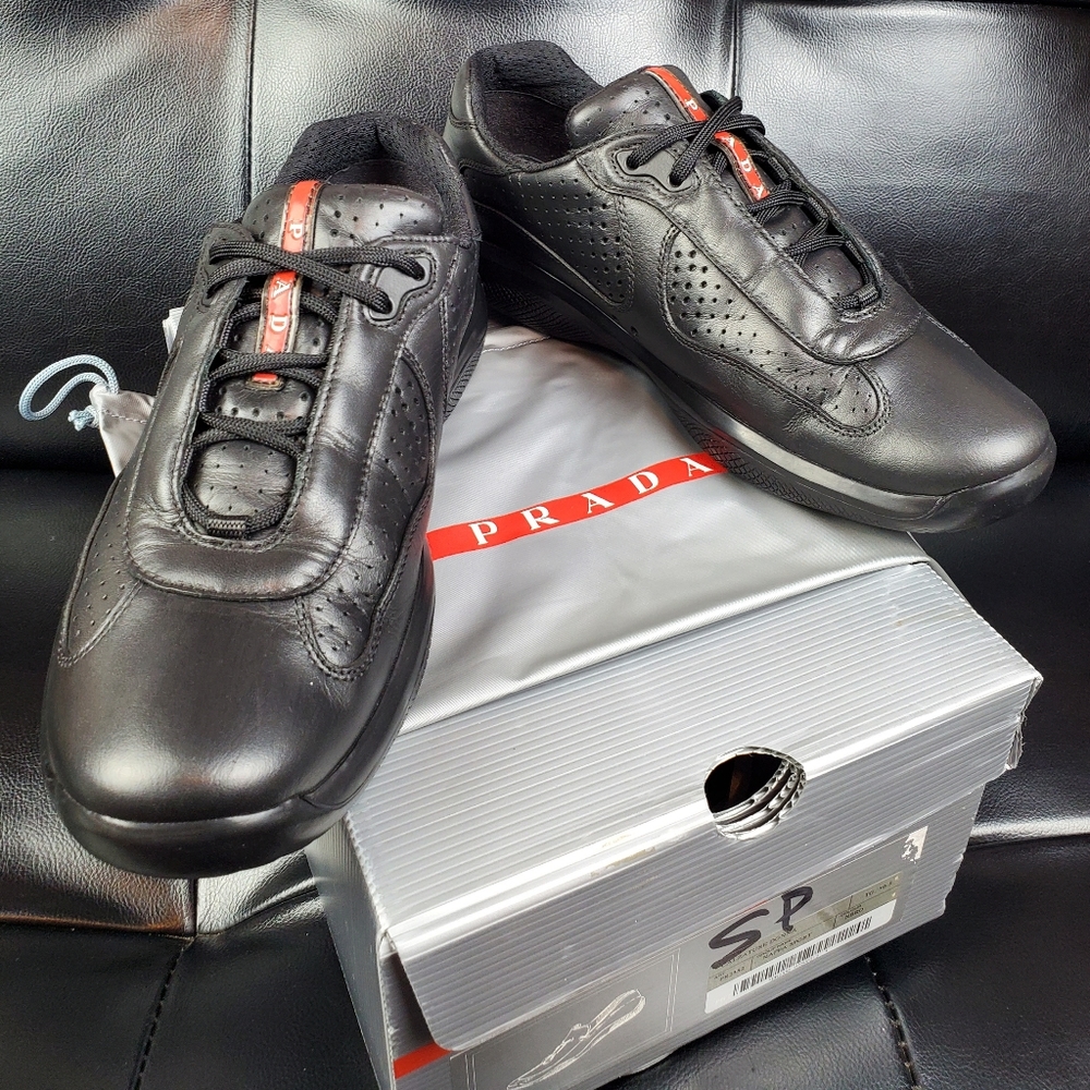 PRADA AMERICAS CUP TRIPLE BLACK ITALY ๐ฎ๐น - Picture 8 of 10